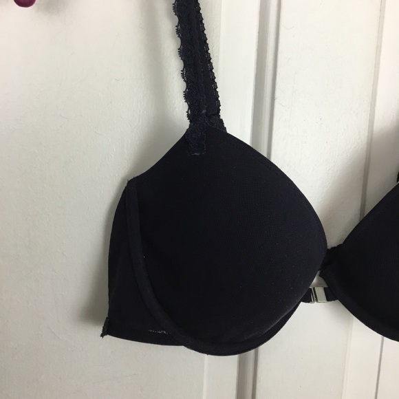 Gilly Hicks close-front bra Navy Blue 36C - Picture 2 of 7